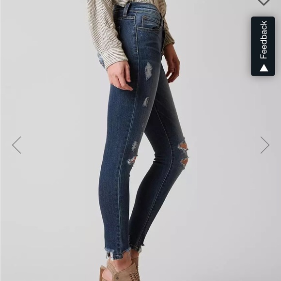 Flying Monkey Mid-Rise Ankle Skinny Stretch Jean - Picture 2 of 7